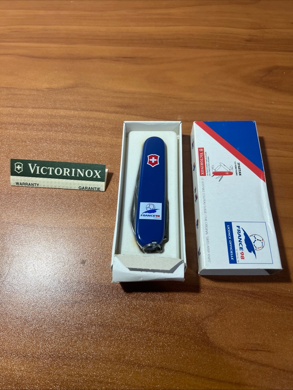 Victorinox Classic FRANCE 98 Swiss Army Knife Limited Model Soccer World Cup NIB